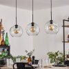 Ripoll Hanglamp Zwart, 3-lichts