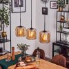 Lauden Hanglamp Amber, 3-lichts