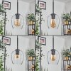Vevino Hanglamp Zwart, 4-lichts