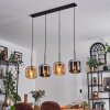 Lauden Hanglamp Zwart, 4-lichts