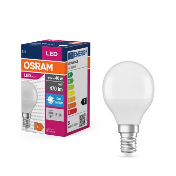 Osram E14 LED 4.9 Watt daglichtwit 470 Lumen