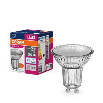 Osram GU10 LED 4.3 Watt daglichtwit 350 Lumen