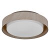 Ledvance Orbis Plafondlamp houtlook, 2-lichts