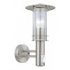Eglo verlichting LISIO Wandlamp Roestvrijstalen kleur, 1-licht, Bewegingsmelder