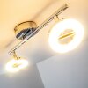 Ogoki Hanglamp LED Chroom, 2-lichts