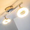 Ogoki Hanglamp LED Chroom, 2-lichts