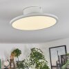 Rishult Plafondlamp LED Wit, 1-licht