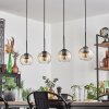 Koyoto Hanglamp Amber, Duidelijk, 4-lichts