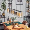 Lauden Hanglamp Amber, Duidelijk, Rookkleurig, 5-lichts