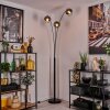 Koyoto Staande lamp Zwart, 3-lichts