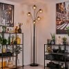 Ripoll Staande lamp Zwart, 5-lichts