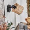 Cavaca Wandlamp, Muurspot Zwart, 1-licht