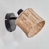 Cavaca Wandlamp, Muurspot Zwart, 1-licht