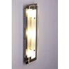 Fischer & Honsel lampen 300 Wandlamp Chroom, Transparant, Helder, 3-lichts
