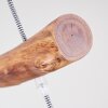 Ambri Hanglamp Hout licht, Nikkel mat, 3-lichts