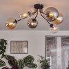 Gastor Plafondlamp 74 cm Amber, Duidelijk, Rookkleurig, 6-lichts