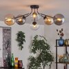 Gastor Plafondlamp 74 cm Amber, Duidelijk, Rookkleurig, 6-lichts
