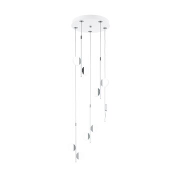 Eglo OLINDRA Hanger LED Wit, 10-lichts