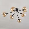 Gastor Plafondlamp 74 cm Amber, 6-lichts