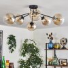 Gastor Plafondlamp 74 cm Amber, 6-lichts