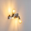 Lagunita Wandlamp Nikkel mat, 2-lichts