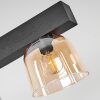 Skovde Hanglamp Zwart, 4-lichts