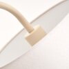 Nobar Staande lamp, Leeslamp Beige, 1-licht