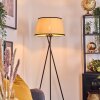 Chellas Staande lamp Beige, Zwart, 1-licht