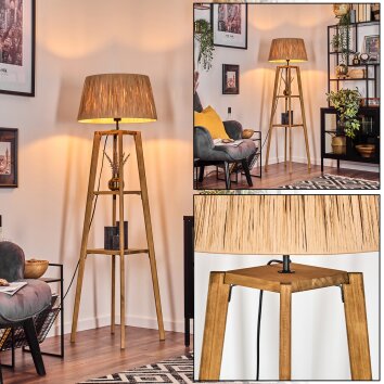 Granja Staande lamp Natuurlijke kleuren, 1-licht