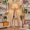 Bassagoda Staande lamp Beige, 1-licht