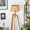 Ramila Staande lamp, Leeslamp Natuurlijke kleuren, 1-licht
