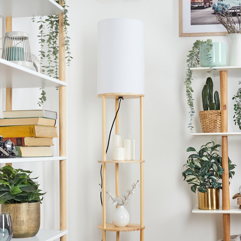 Eetkamer - Stoffen - Oranje - E27 Fitting - Vloerlamp/staande lamp