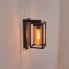 Portalis Wandlamp voor buiten Zwart, 1-licht, Bewegingsmelder