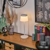 Algeraz Buiten tafellamp, Tafellamp Wit, 1-licht