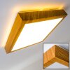 Sora Wood Plafondlamp LED Hout licht, 1-licht