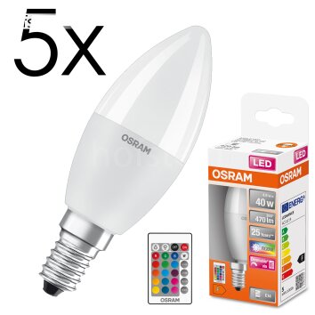 E14 LED 4.9 Watt dimbaar 470 Lumen