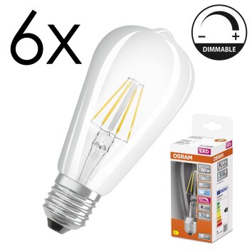 E27 LED 5.8 Watt dimbaar 806 Lumen