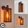 Monfanim Wandlamp voor buiten Roest, 1-licht