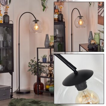 Koyoto Kogellampje, Staande lamp, Booglampen Duidelijk, 1-licht