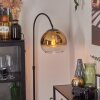 Koyoto Kogellampje, Staande lamp, Booglampen Goud, Duidelijk, 1-licht