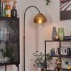 Koyoto Kogellampje, Staande lamp, Booglampen Goud, Duidelijk, 1-licht