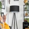 Flemming Staande lamp Zwart, 1-licht