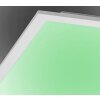 Lichten Direct FLAT Plafondlamp, Paneel LED Wit, 1-licht, Afstandsbediening, Kleurwisselaar