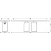 Ledvance Spot Plafondlamp, Plafondspot LED, 2-lichts