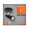 Ledvance Spot Plafondlamp, Plafondspot LED Zwart, 1-licht
