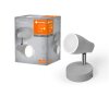 Ledvance Spot Plafondlamp, Plafondspot LED Grijs, 1-licht