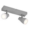 Ledvance Spot Plafondlamp, Plafondspot LED Grijs, 2-lichts