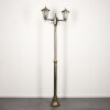 Loria Buitenlicht, Kandelaar, Pad licht Bruin, Goud, 2-lichts
