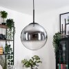 Gastor Hanglamp, Kogellampje Duidelijk, Rookkleurig, 1-licht