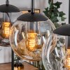 Gastor Hanglamp, Kogellampje Amber, Duidelijk, Rookkleurig, 3-lichts